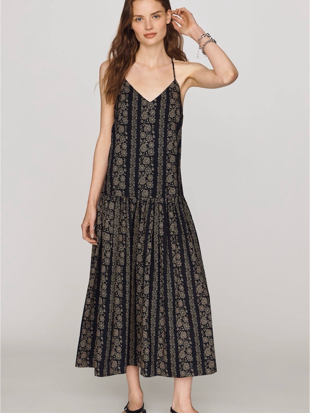 The Great - Drop waist dress